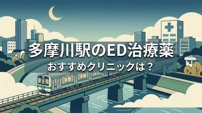 多摩川駅のED治療薬おすすめクリニックは？
